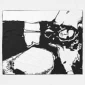 Witchy Woman Fleecedecke (Vorderseite (Horizontal))