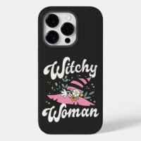 Witchy Woman Funny Pink Hexe Halloween