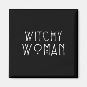 Witchy Woman Halloween-Kostüm Magnet