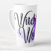 Witchy Woman Latte Tasse (Linke Ecke)