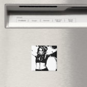 Witchy Woman Magnet (In Situ (Geschirrspüler))