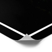 Witchy Woman Mona Lisa Halloween Poster (Ecke)