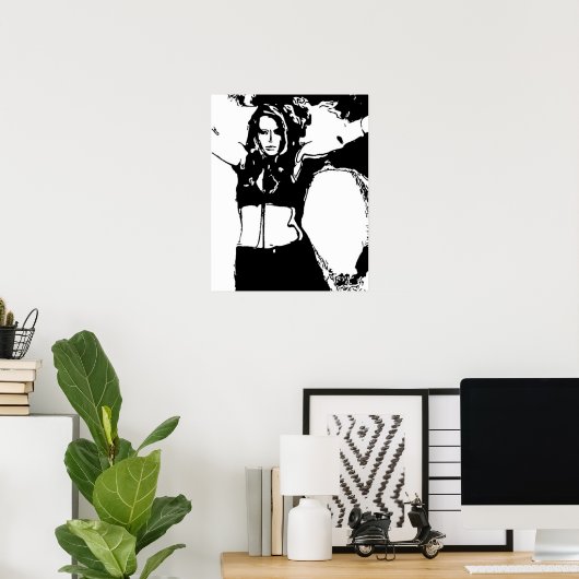 Witchy Woman Poster (Heimbüro)