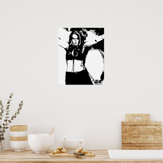 Witchy Woman Poster (Küche)