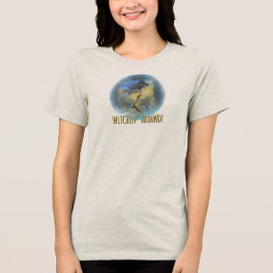 "Witchy Woman" Selbst bearbeiten Tri-Blend Shirt