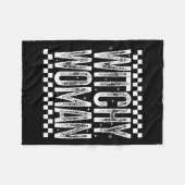 Witchy Woman Soky Mama Retro Halloween Season Quot Fleecedecke (Vorderseite (Horizontal))