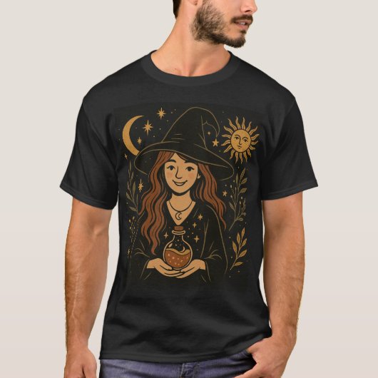 Witchy Woman Unisex T-Shirt (Vorderseite)