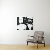 Witchy Woman Wandteppich (Beispiel (Horizontal))