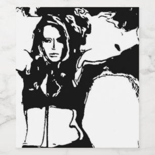 Witchy Woman Weinetikett