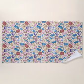 Witchy Wonders Beach Towel Strandtuch (Vorderseite)