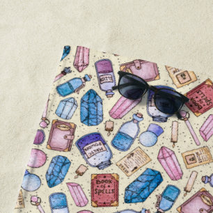 Witchy Wonders Beach Towel Strandtuch