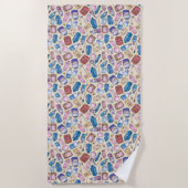Witchy Wonders Beach Towel Strandtuch (Vorderseite)