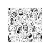 Witchy Wonders Briefmarke Gummistempel (Prägung)