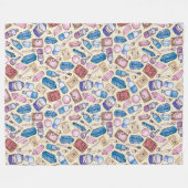 Witchy Wonders Fleece Blanket (Vorderseite (Horizontal))