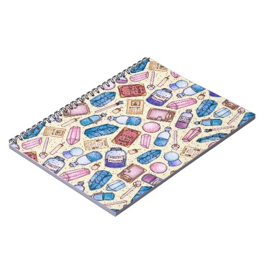 Witchy Wonders Foto Notebook Notizblock (Linke Seite)