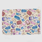 Witchy Wonders Golf Towel Golfhandtuch (Horizontal)