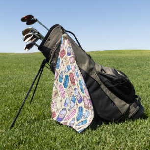 Witchy Wonders Golf Towel Golfhandtuch
