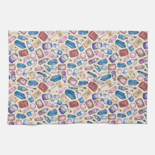 Witchy Wonders Kitchtuch Geschirrtuch (Horizontal)