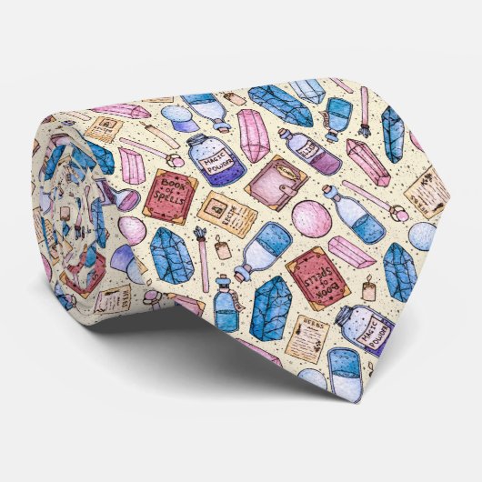 Witchy Wonders Krawatte (Gerollt)