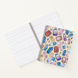 Witchy Wonders Notebook Notizblock