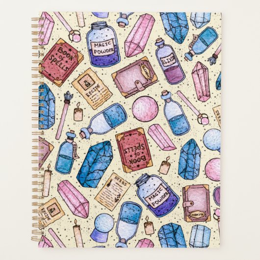 Witchy Wonders Planner Planer (Vorderseite)