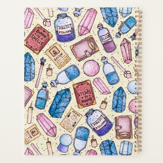 Witchy Wonders Planner Planer (Rückseite)