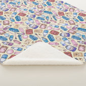 Witchy Wonders Sherpa Blanket Sherpadecke (3/4)