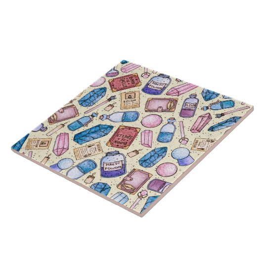 Witchy Wonders Tile Fliese (Seite)