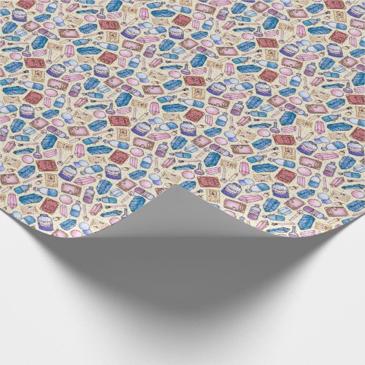 Witchy Wonders Wrapping Paper Geschenkpapier (Ecke)