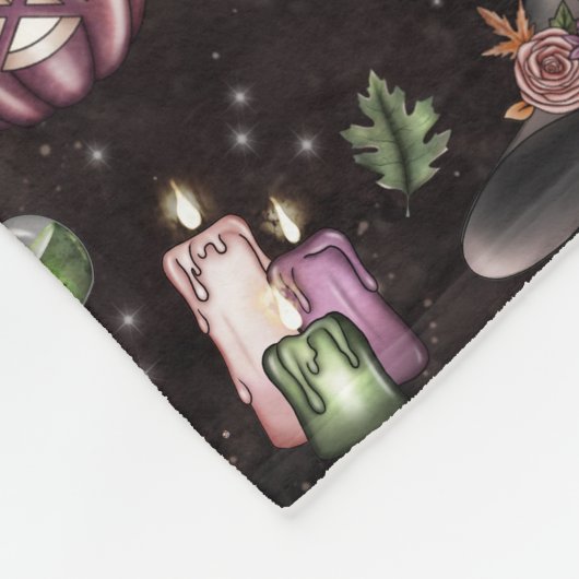 Witchy Woodland Fleecedecke (Ecke)