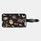 Witchy Woodland Gepäckanhänger (Rückseite horizontal)