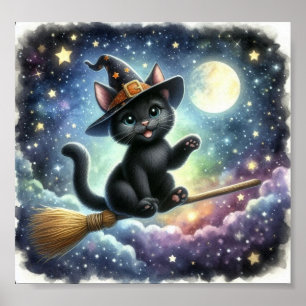 WitchyCat Poster