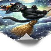 WitchyCat Poster (Ecke)