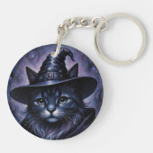 WitchyCat Schlüsselanhänger (Rückseite)