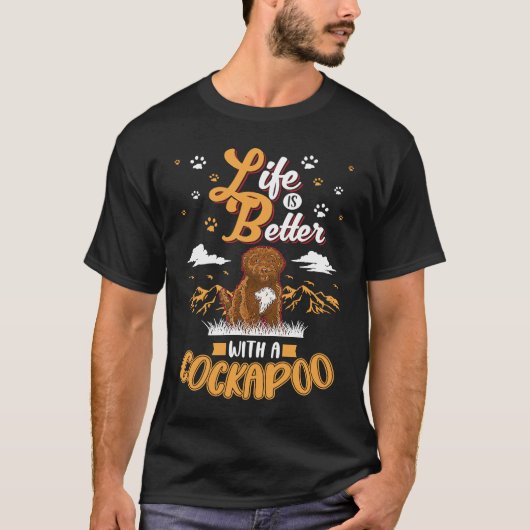 with a Cockapoo T-Shirt (Vorderseite)