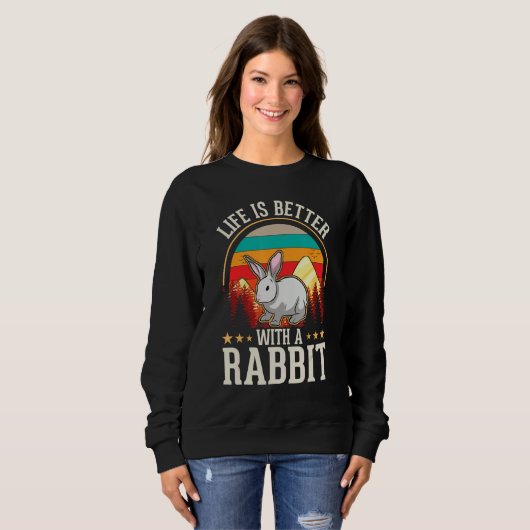 with a Rabbit Sweatshirt (Vorne ganz)