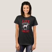 With A Saluki T-Shirt (Vorne ganz)