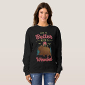 with a Wombat Sweatshirt (Vorne ganz)