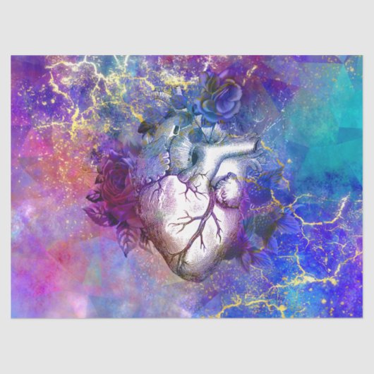 With all my heart seidenpapier (Vorderseite)