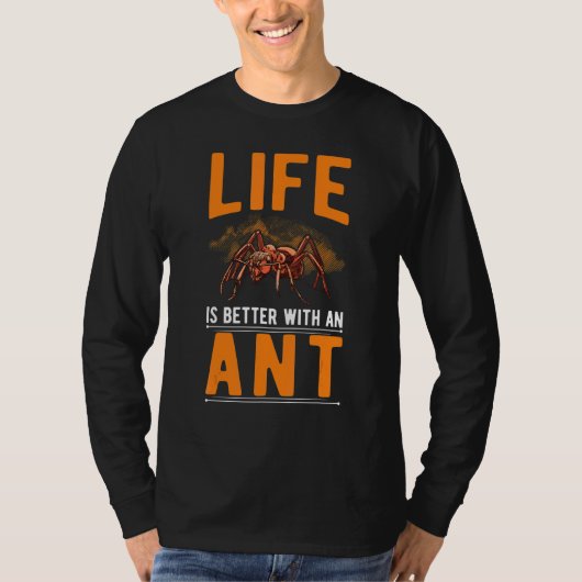 with an Ant T-Shirt (Vorderseite)