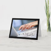 With Appreciation for Administrative Professionals Dankeskarte (Vorderseite)