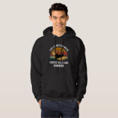 With Coffee Cats And Books Hoodie (Vorne ganz)
