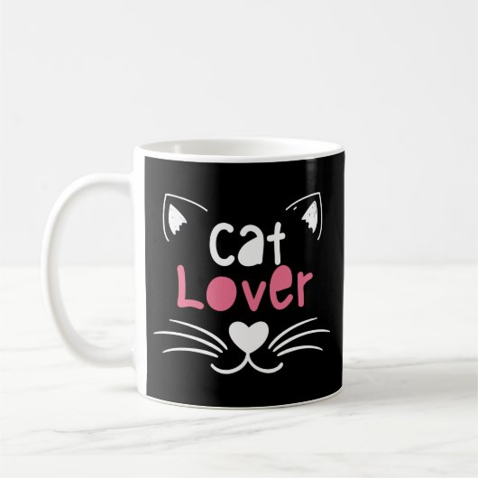 with cute design for cat lovers kaffeetasse (Links)
