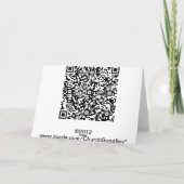 "With Deepest Symapthy" Christian Sympathy Card Karte (Rückseite)