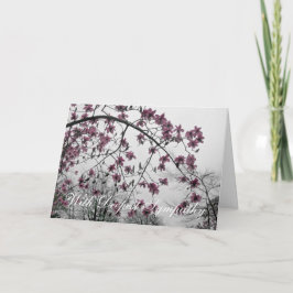 WITH DEEPEST SYMPATHY GREETING CARD KARTE