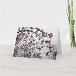WITH DEEPEST SYMPATHY GREETING CARD KARTE