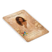 With Deepest Sympathy — Order of the Eastern Star Magnet (Rechte Seite)