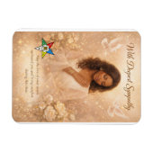 With Deepest Sympathy — Order of the Eastern Star Magnet (Horizontal)