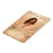 With Deepest Sympathy — Order of the Eastern Star Magnet (Linke Seite)