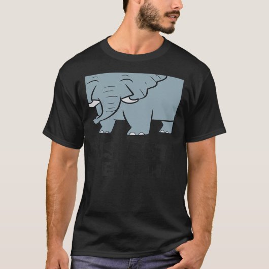 With Elephants Cute African Elephant T-Shirt (Vorderseite)